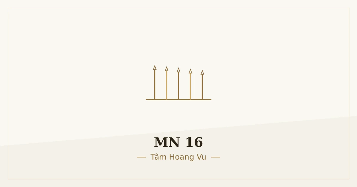 Kinh Trung Bộ MN 16 – ảnh minh họa nội dung bài kinh