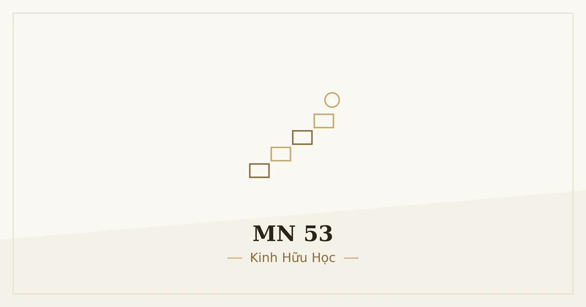 Kinh Trung Bộ MN 53 – ảnh minh họa nội dung bài kinh