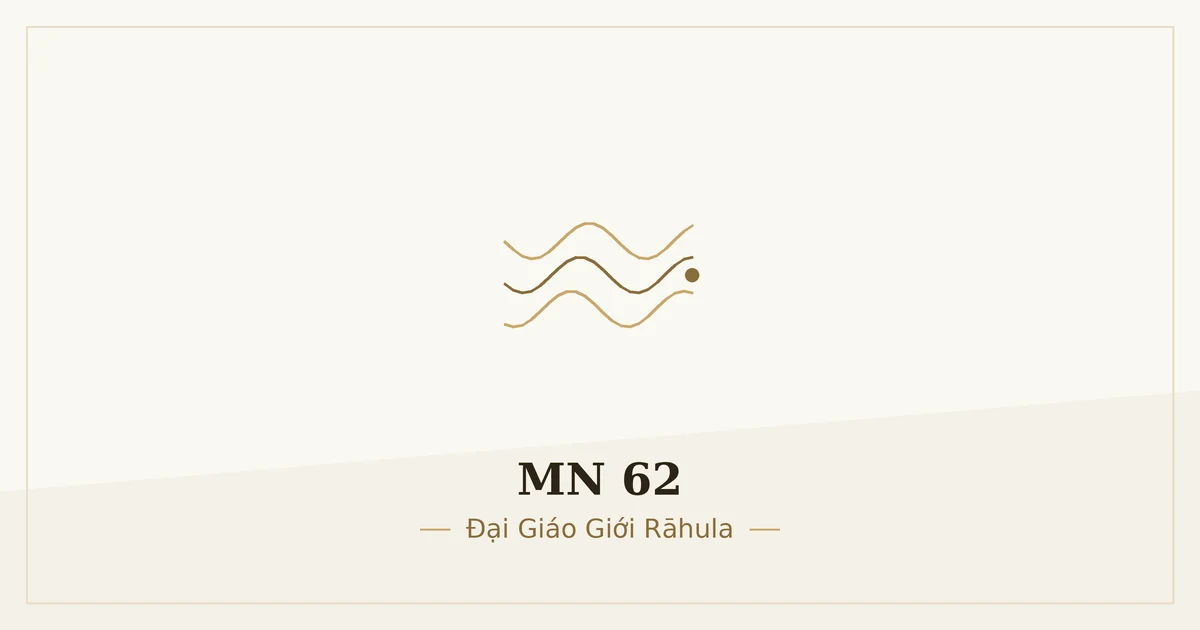 Kinh Trung Bộ MN 62 – ảnh minh họa nội dung bài kinh