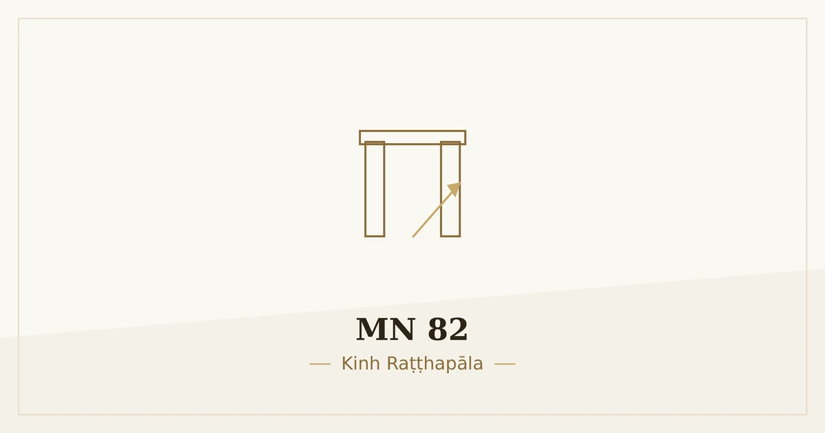 Kinh Trung Bộ MN 82 – ảnh minh họa nội dung bài kinh