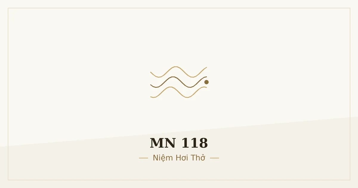 Kinh Trung Bộ MN 118 – ảnh minh họa nội dung bài kinh