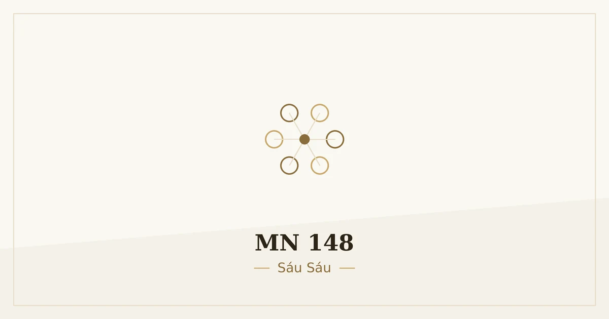 Kinh Trung Bộ MN 148 – ảnh minh họa nội dung bài kinh