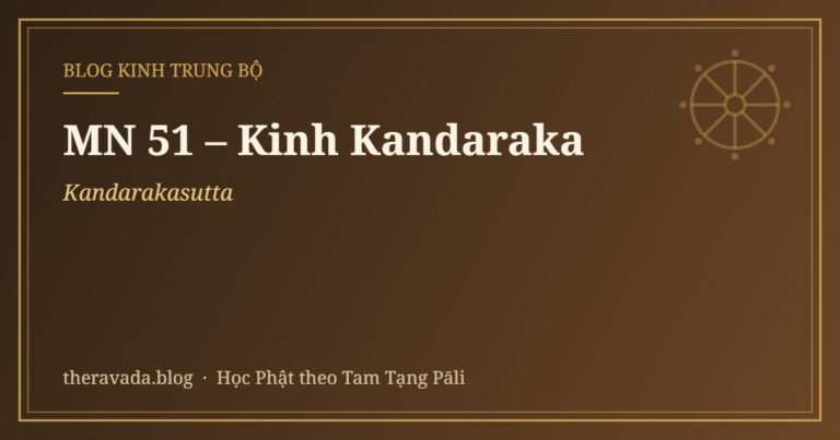 MN 51 – Kinh Kandaraka (Kandarakasutta)