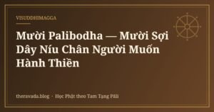 Mười Palibodha — Mười Sợi Dây Níu Chân Người Muốn Hành Thiền