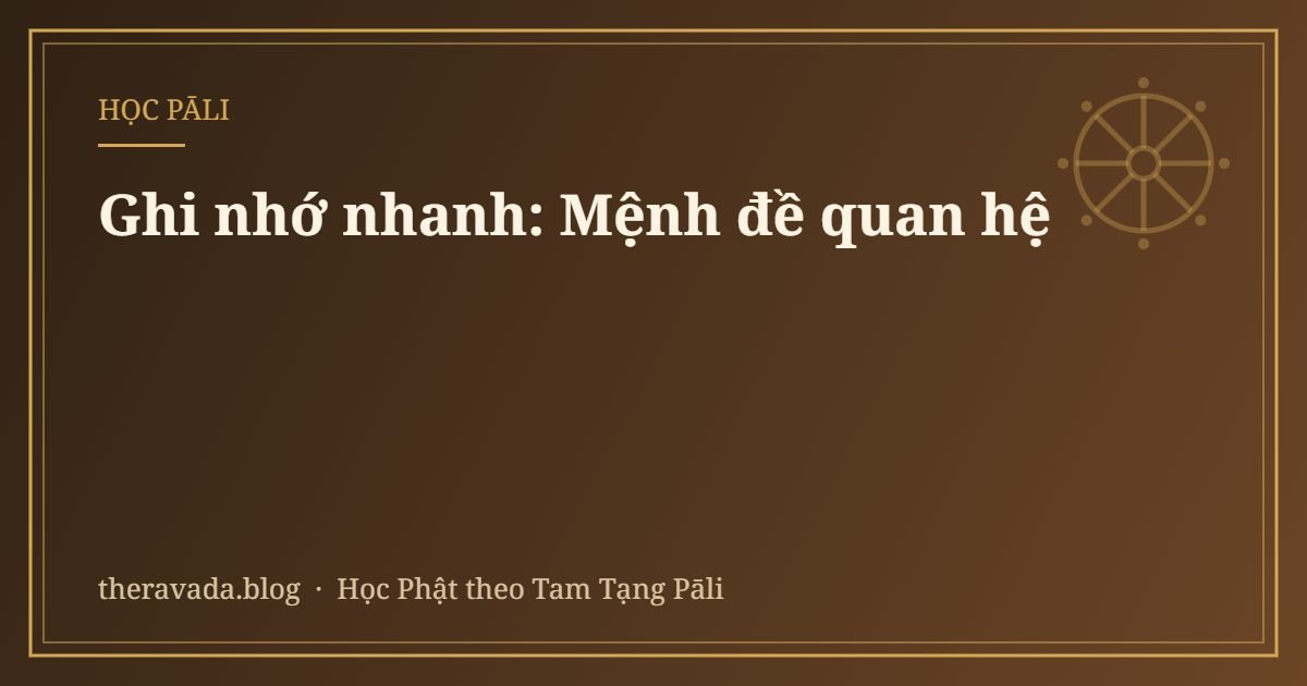 Ghi nhớ nhanh: Mệnh đề quan hệ