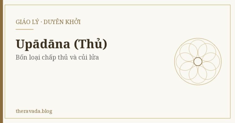 Upādāna (Thủ): Bốn Loại Chấp Thủ Và Ẩn Dụ Củi Lửa